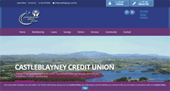 Desktop Screenshot of castleblayneycreditunion.ie